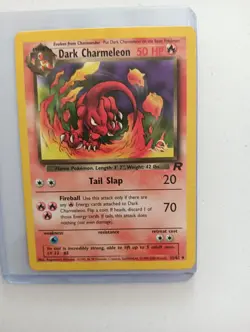 Pokemon - Dark Charmeleon - Team Rocket - W Stamp 32/82 WOTC - Image 3