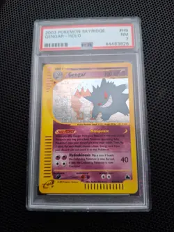 2003 POKEMON SKYRIDGE #H9 GENGAR-HOLO PSA 7 - Image 4