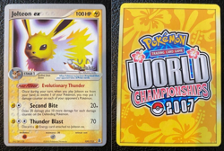 Pokemon TCG - Jolteon EX 109/113 - World Championship Delta Species 2007 - MP - Image 1