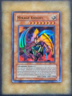 Yugioh Mirage Knight DCR-018 Super Rare Original Print NM - Image 1