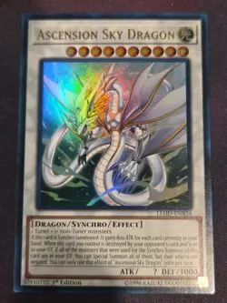 Ascension Sky Dragon 1st Edition Ultra Rare LEHD-ENB34 Yu-Gi-Oh! NM - Image 1