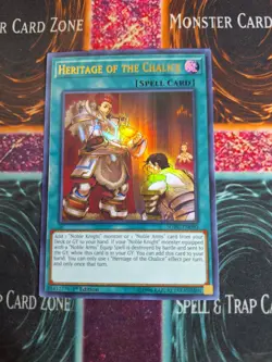 Yu-Gi-Oh! Heritage of the Chalice SOFU-EN090 Ultra Rare 1st Edition Near Mint - Image 1