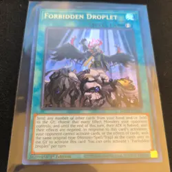 Forbidden Droplet MP22-EN254 2022 Tin of the Pharaoh's Gods 1st Edition Yugioh - Image 1