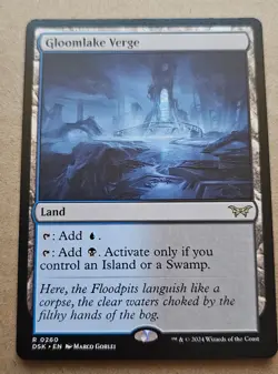 Gloomlake Verge MTG Card #R0260 - Magic the Gathering Land - Image 1