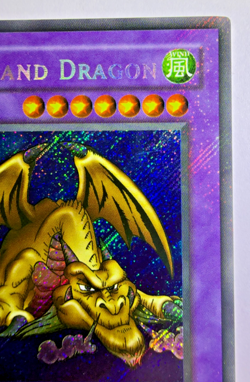 Yu-Gi-Oh! SECRET RARE CARD THOUSAND DRAGON MRD-143 1996 VINTAGE PRINT - Image 4