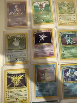 Pokemon TCG Assorted 1999 Pokemon Base Set Cards LP - Image 2