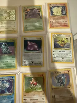 Pokemon TCG Assorted 1999 Pokemon Base Set Cards LP - Image 4