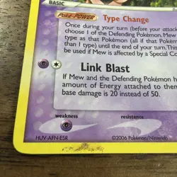 Mew Holo 10/92 ex Legend Maker MP Pokemon Card - Image 2