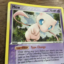 Mew Holo 10/92 ex Legend Maker MP Pokemon Card - Image 3