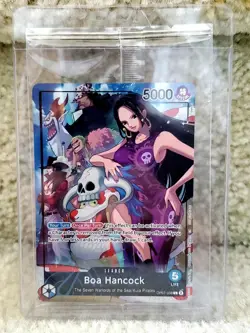 Boa Hancock 2025 PSA Magazine Promo OP07-038 One Piece Promo Card Foil (SEALED) - Image 1