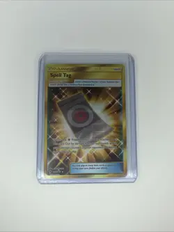 Spell Tag Secret 235/214 Sm-Lost Thunder Holo Card Mint Condition - Image 1