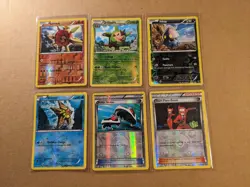 XY (Reverse) - 6 Card Mini Lot - LP [S] - Image 1