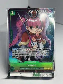 Perona (Illustration Box Vol.4) OP09-034 One Piece Promotion Cards Foil - Image 1
