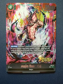 Dragonball Z Majin Buu Kid Super Fusion World Foil Holo Card - Image 1