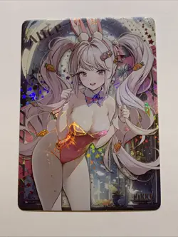 Alice Bunny Nikke Goddess Of Victory Girl Sexy Card Holo Anime Rare Waifu Art - Image 1