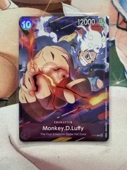 One Piece TCG Monkey.D.Luffy P-041 Bandai Card Game Promo - Image 1