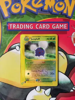 Jumpluff 17/147 Aquapolis Reverse Holo Rare Pokemon Card - LP - Image 1