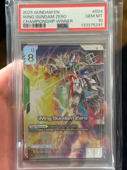 Gundam Card Game Wing Gundam World Championship 25-26 English - Image 1