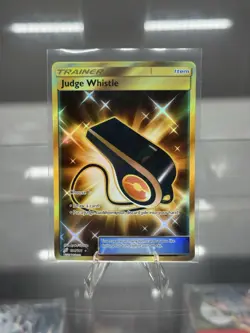 Judge Whistle Holo Card 194/181 Secret Sm-Team Up Edition - Image 1