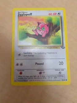 Pokemon TCG Jigglypuff Jungle Unlimited Edition Regular Card 54/64 - Image 1