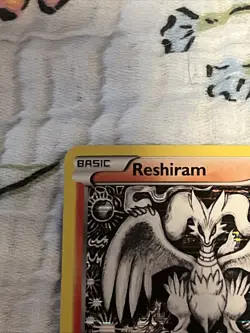Pokemon TCG Reshiram Holo Rare Card 28/113 B&W Legendary Treasures - Image 5