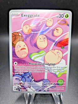 Exeggcute IR 192/191 Illustration Rare SV08 Surging Sparks Pokemon Card NM - Image 1