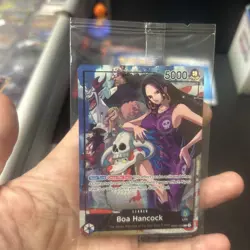 Boa Hancock OP07-038 ONE PIECE 2025 PSA Magazine SEALED Promo Foil Card - Image 1