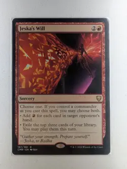 Jeska's Will Commander Legends Regular Magic the Gathering MTG - Image 1