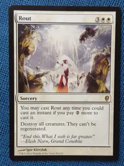 MTG 1x Rout LP Conspiracy Magic the Gathering - Image 1