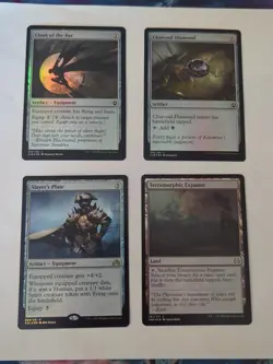 Cloak of the Bat Commander Legends: Battle for Baldur's Gate Foil And 3 Others - Image 1