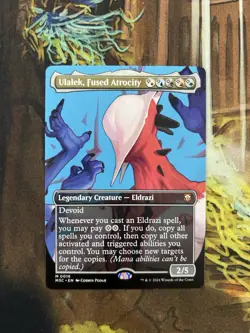 MTG Ulalek, Fused Atrocity Borderless - Modern Horizons 3 NM - Image 1