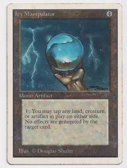 Icy Manipulator -Unlimited Edition -MTG -HP -FREE SHIPPING! - Image 1