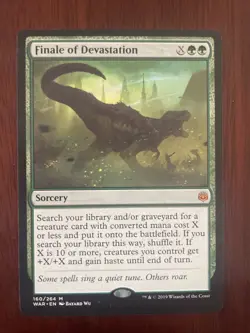 Finale of Devastation / War of the Spark / Regular / NM-M / WAR 160 / Unplayed - Image 1