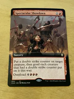 Spectacular Showdown (Extended Art) Commander Legends: Battle for Baldur's Gate - Image 1