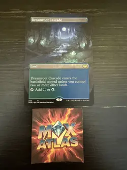 MTG - Dreamroot Cascade - Borderless - VOW 282 - Innistrad: Crimson Vow - Magic - Image 1