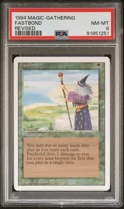 1994 MTG REVISED FASTBOND PSA 8 - Image 1