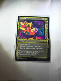 WOTC Duskmourn: House of Horror Split Up (Showcase) (R) (Foil) NM - Image 1
