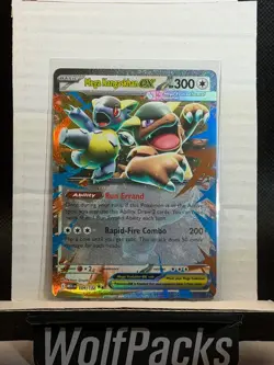 Pokemon TCG Mega Evolutions - Mega Kangaskhan ex #104 Double Rare Holo - Image 1