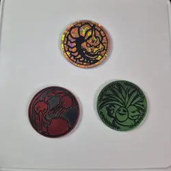 Onix, Exeggutor and doduo rare pokemon coins Tcg - Image 1