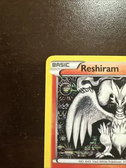 Reshiram 28/113 Holo Rare Pokemon TCG Black & White Legendary Treasures - Image 2