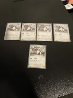 Pokemon Vigoroth 161/193 Paldea Evolved Cosmos Holo NM - Image 1