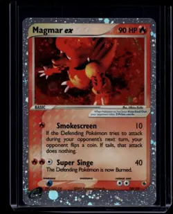 Pokemon TCG Magmar ex 100/109 Ruby and Sapphire MP - Image 1