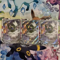2025 POKEMON SVP EN-SV BLACK STAR PROMO 210 TORNADUS WHITE FLARE 3X Lot Sealed - Image 1