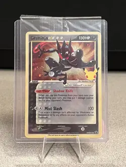 Pokemon Greninja SWSH144 Celebrations Gold Star Promo SEALED in MINT condition - Image 1