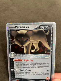 Rocket's Persian ex 116/115 EX Unseen Forces Holo UR Pokemon TCG Nintendo LP - Image 4