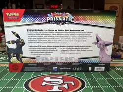 Pokemon TCG Scarlet and Violet Prismatic Evolutions Premium Figure Collection - Image 2
