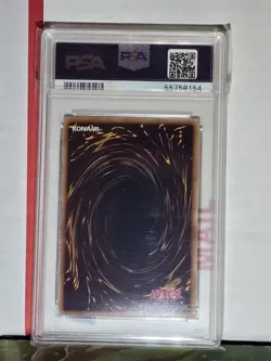 Yu Gi Oh Japanese Dark Magician Legendary Gold Box LGB1-JPS01 PSA 9 Mint - Image 2
