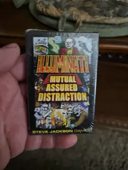 Mutual Assured Distraction Illuminati INWO Card Game Steve Jackson Games SEALED! - Image 1