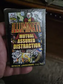Mutual Assured Distraction Illuminati INWO Card Game Steve Jackson Games SEALED! - Image 3