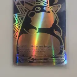Pokemon TCG Pikachu VMAX Full Art Holo Card TG29/TG30 Lost Origin Ultra Rare - Image 3